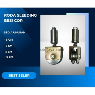 Jual RODA PAGAR SLEEDING BESI COR ,RODA SLEEDING PAGAR BESI RODA ...