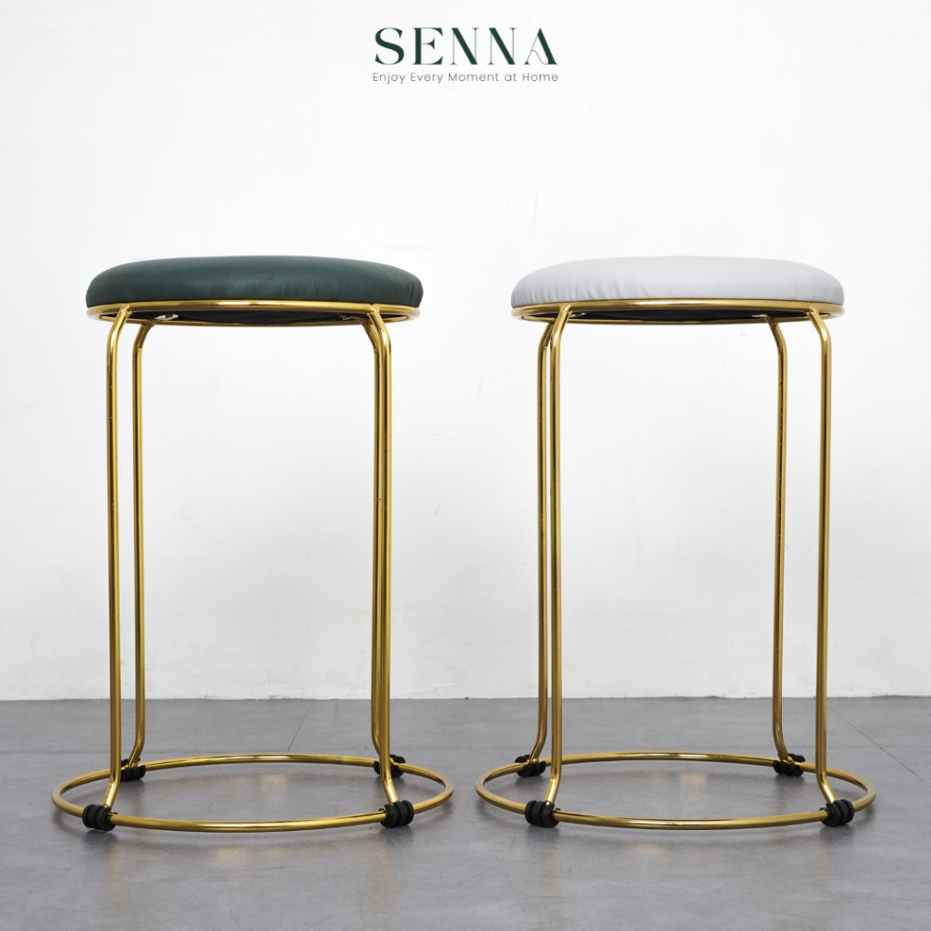 Jual Round Stool Kursi Bulat Minimalis Stacked Luxury Lazy Bench TIAMO ...