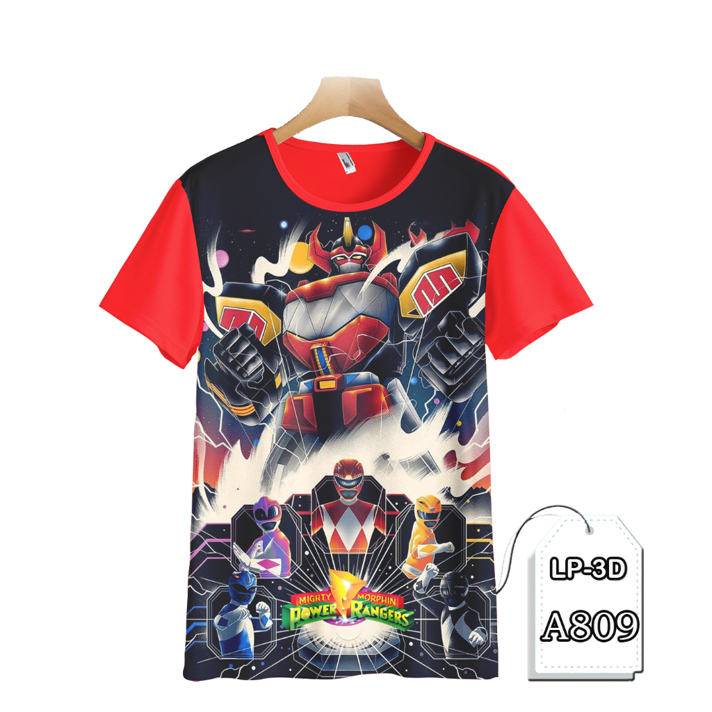 Jual Kaos Power Rangers Baju Anak Mighty Morphin Power Rangers Serial ...