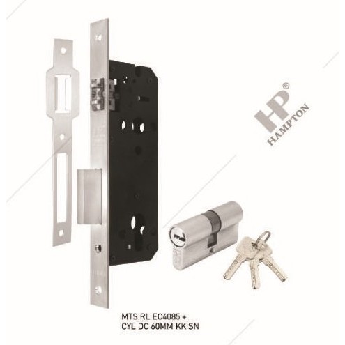 Jual MORTISE LOCK HAMPTON ECOSERIES MTS RL EC4085+DC60MM KK MATT BLACK ...