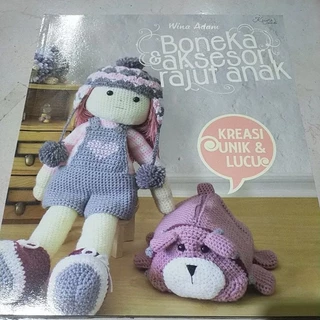BUKU MERAJUT MENYULAM / BONEKA & AKSESORIS RAJUT ANAK