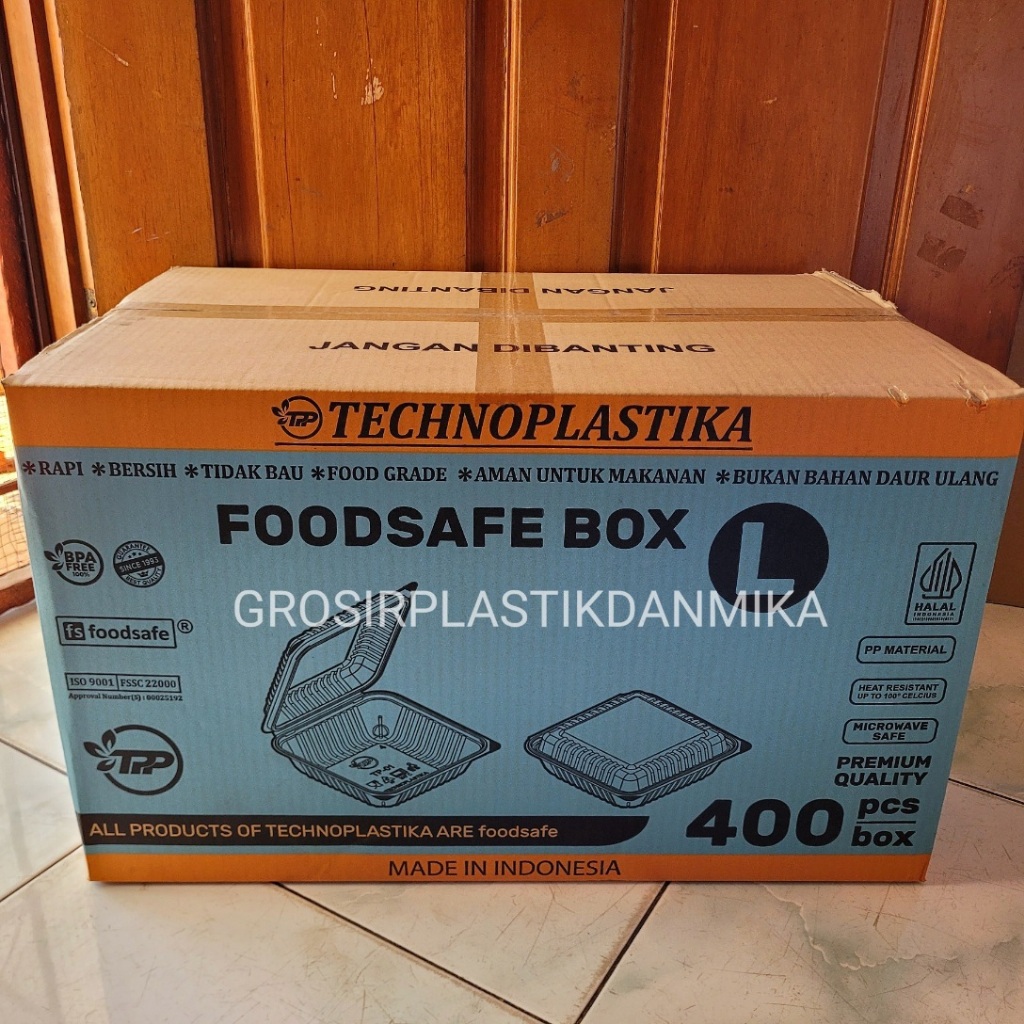 Jual [ GRAB / CARGO ] MIKA FOOD SAFE BOX L - FOOD SAFE BOX LARGE ISI ...