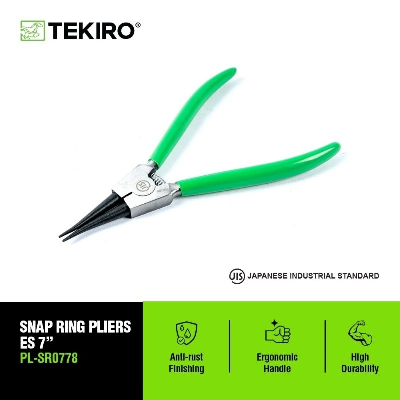 Jual Tekiro Tang Snap Ring 7 inch ES PL-SR0778 Original Snaring Lurus ...