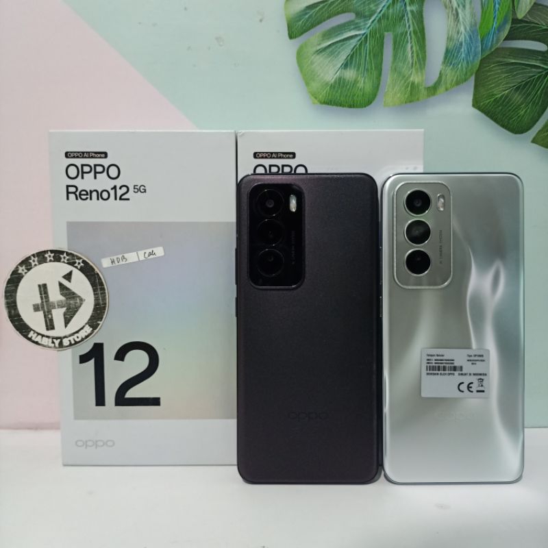 Jual OPPO RENO 12 5G 12/256 SECOND FULLSET | Shopee Indonesia