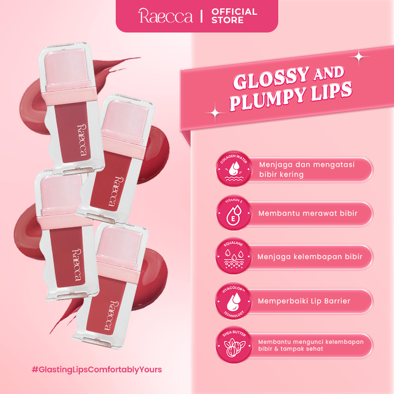 Jual RAECCA Glasting Comfy Tint [Lip Tint] | Shopee Indonesia