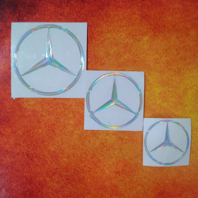Jual Sticker Logo MERCY Emblem Timbul | Shopee Indonesia