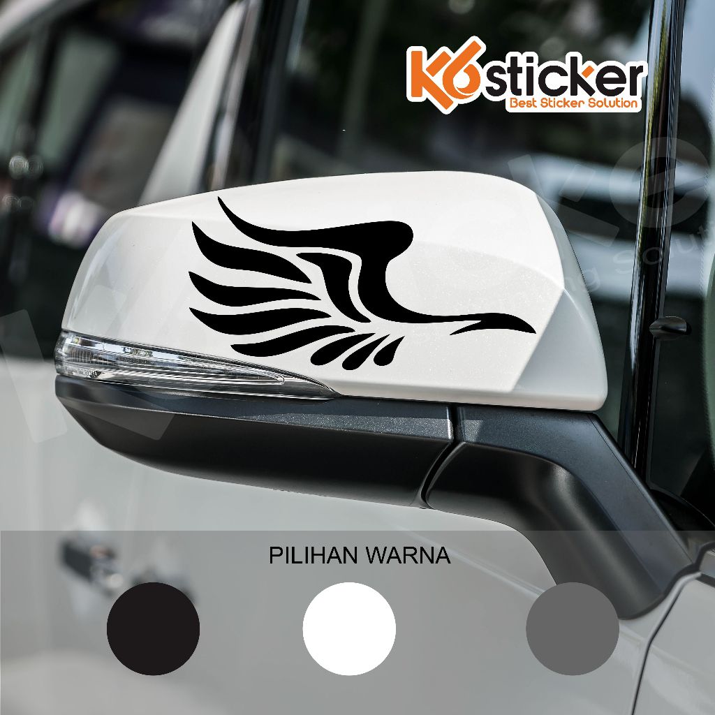 Jual Stiker Spion Mobil Sayap Wing Stiker Cutting Sticker Mobil ...