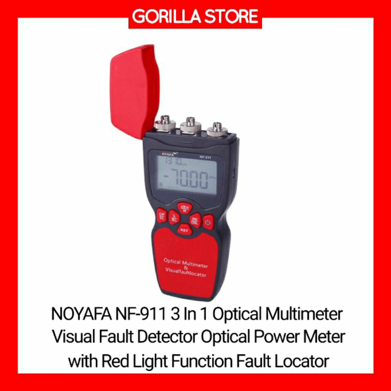 Jual NOYAFA NF-911 3 In 1 Optical Multimeter Visual Fault Detector ...