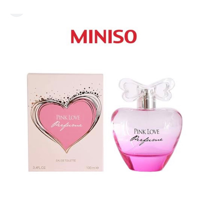 Miniso perfume pink love best sale