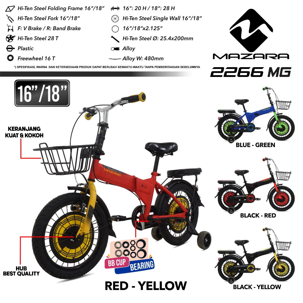 Jual Sepeda Lipat 16