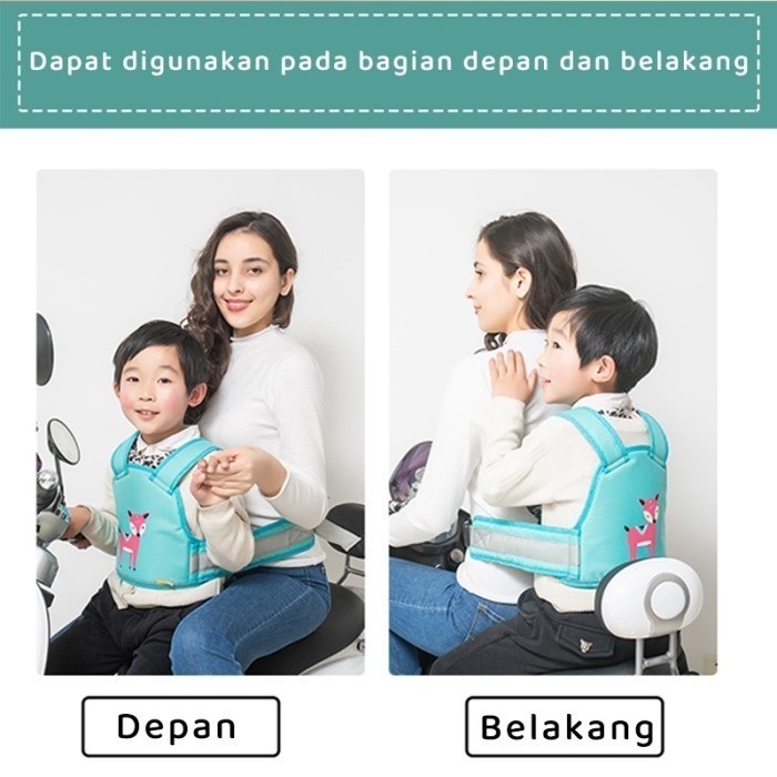Jual Sabuk Rompi Bonceng Untuk Anak Pada Motor dan Sepeda | Shopee ...