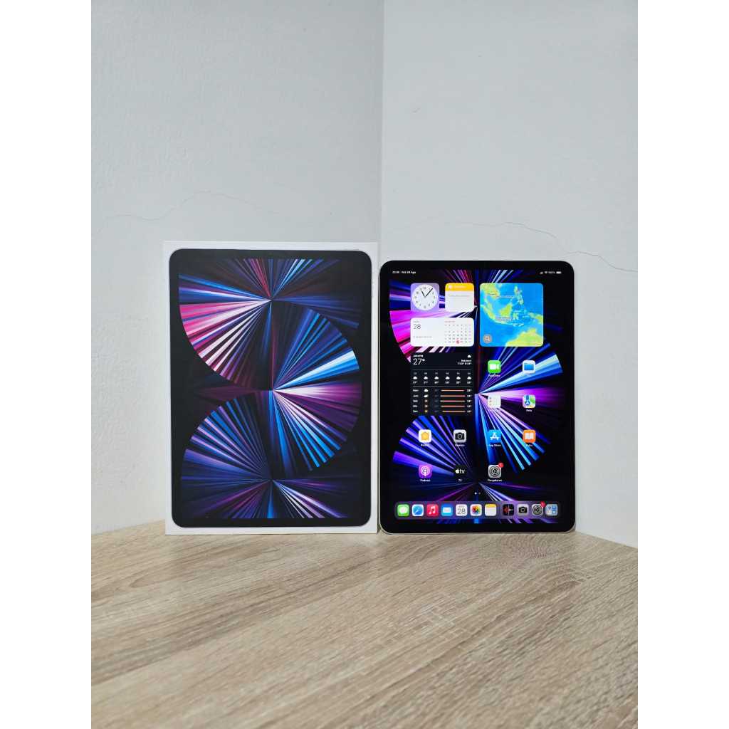 Jual iPad Pro M1 11 256GB 256 GB Wifi Cellular 5G Resmi iBox 3rd Gen ...