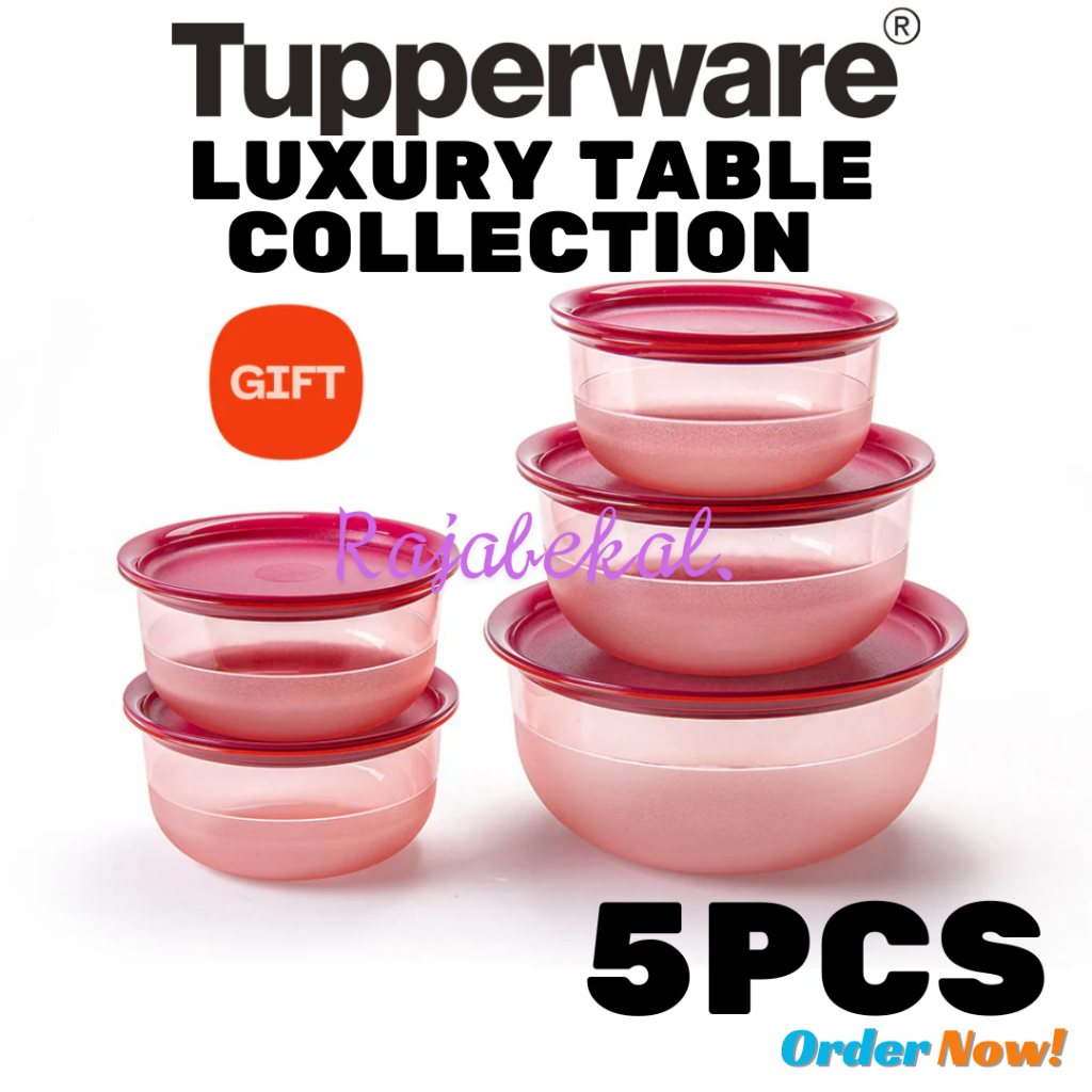 Jual PROMO Tupperware Luxury Table Collection Set | Shopee Indonesia