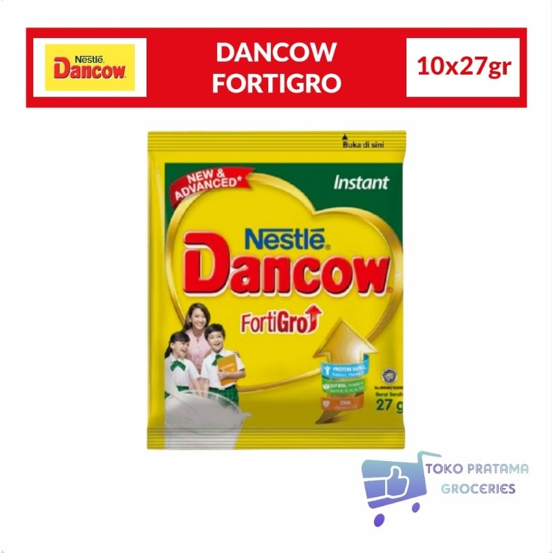Jual SUSU DANCOW FORTI-GRO SACHET | Shopee Indonesia