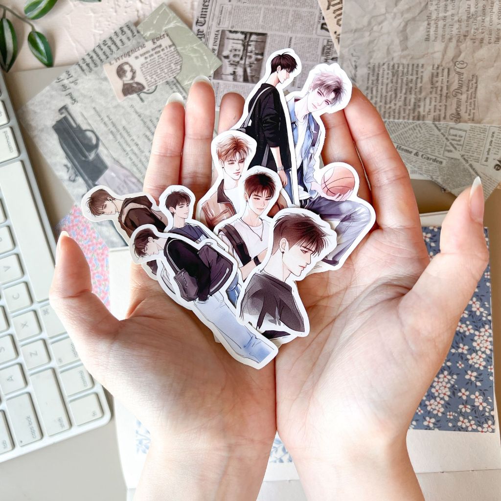 Jual [Artopia] Sticker Cowok Boys Boy College Idol Imaginary Boyfriends ...