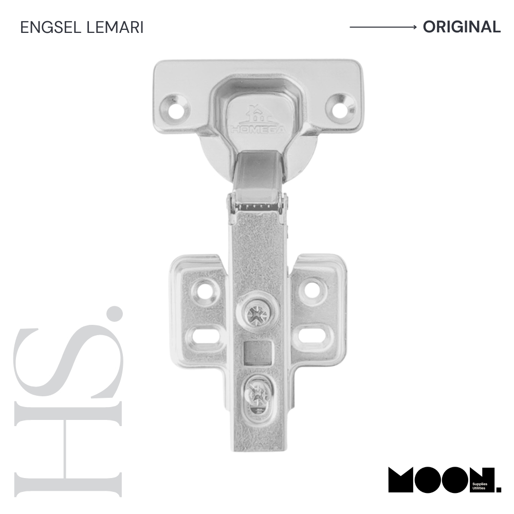 Jual Moon Supply - Engsel Homega HS-01 - Engsel Soft Close, Engsel Slow ...