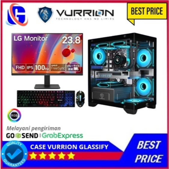 Jual PC Lengkap Gaming AMD Ryzen 5 5600 | RTX 2060 SUPER 8GB | SSD 