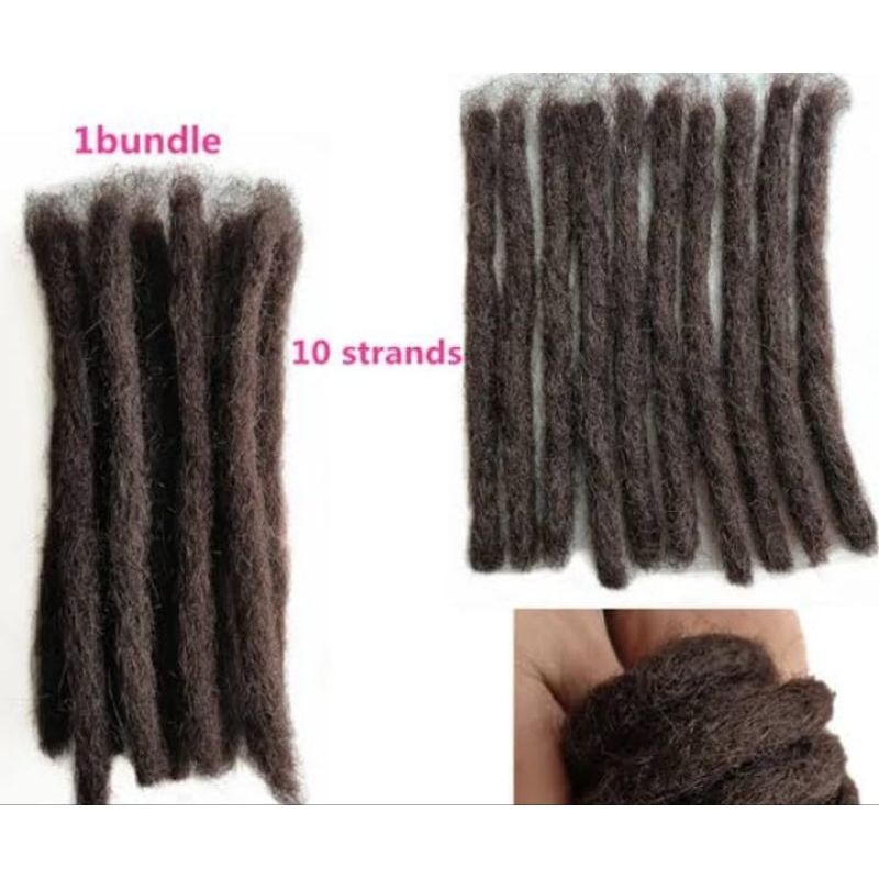 Jual RAMBUT GIMBAL ISI 10 HELAI RAMBUT REGGAE BRAIDING HAIR NATURAL ...