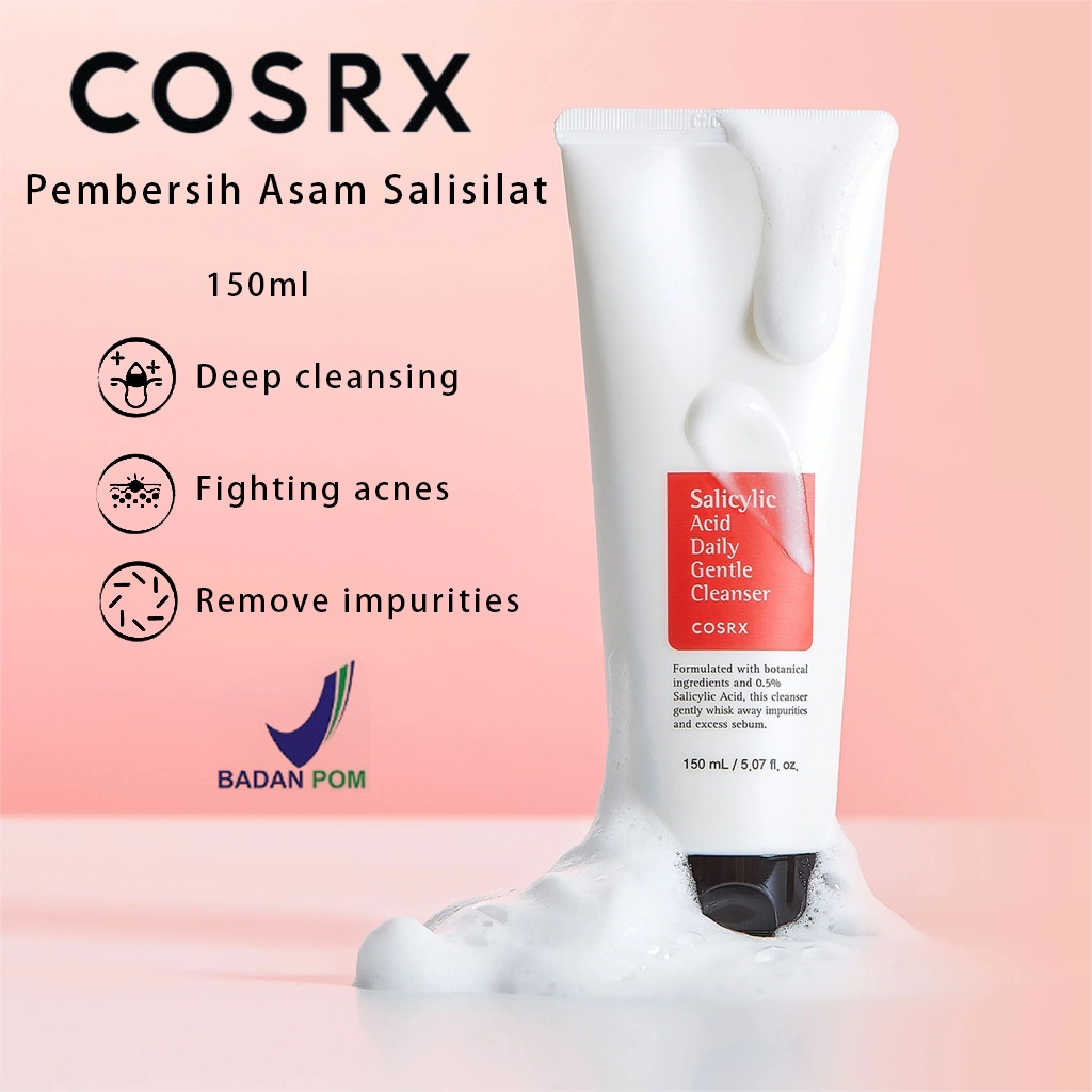 Jual COSRX Facial Wash Salicylic Acid Facial Cleanser 150ml cuci muka