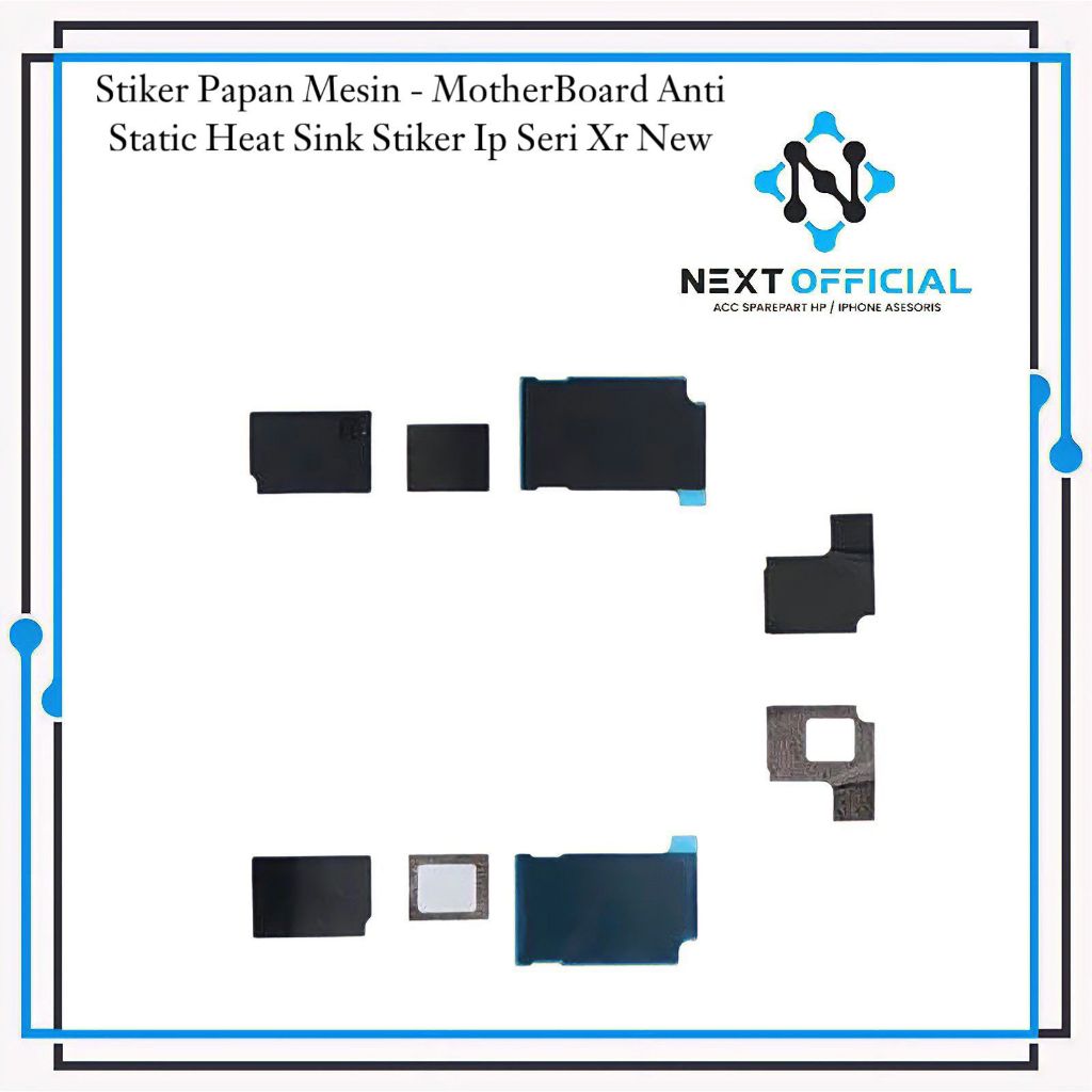 Jual Stiker Papan Mesin - MotherBoard Anti Static Heat Sink Stiker Ip ...