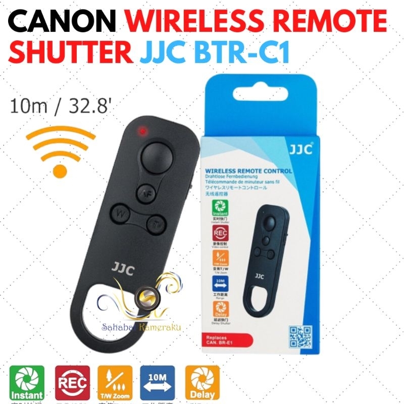 Jual Wireless Bluetooth Remote Br-e1 BTR-C1 JJC Canon M50 Mark II EOS ...