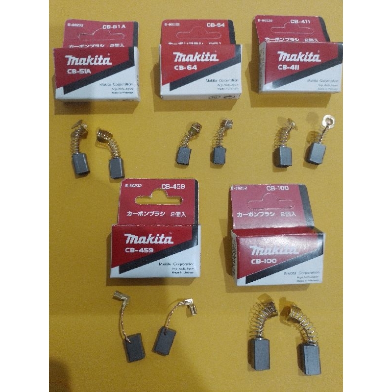 Jual Carbon Brush Makita CB459, CB51, CB64, CB411, CB100 | Shopee Indonesia