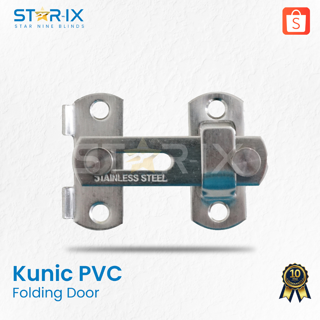 Jual KUNCI Pintu Lipat PVC Folding Door STAR-IX (Aksesoris tambahan ...