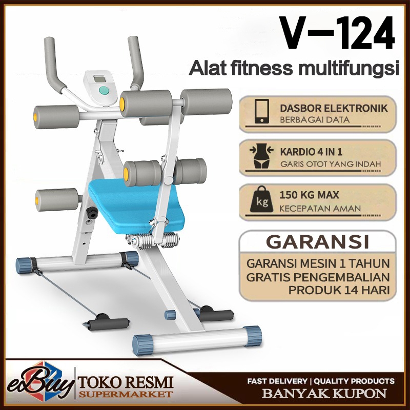 Jual e-Buy Alat Olahraga Fitness Alat Gym Rumah Abdominal Latihan
