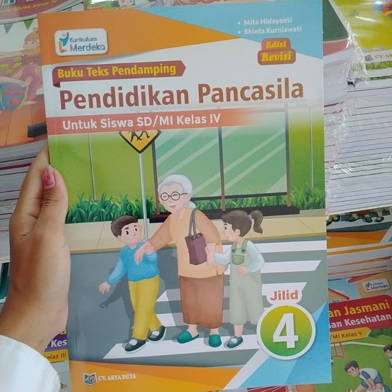 Jual Buku Pendidikan Pancasila Kelas 4 SD Kurikulum Merdeka (EDISI ...