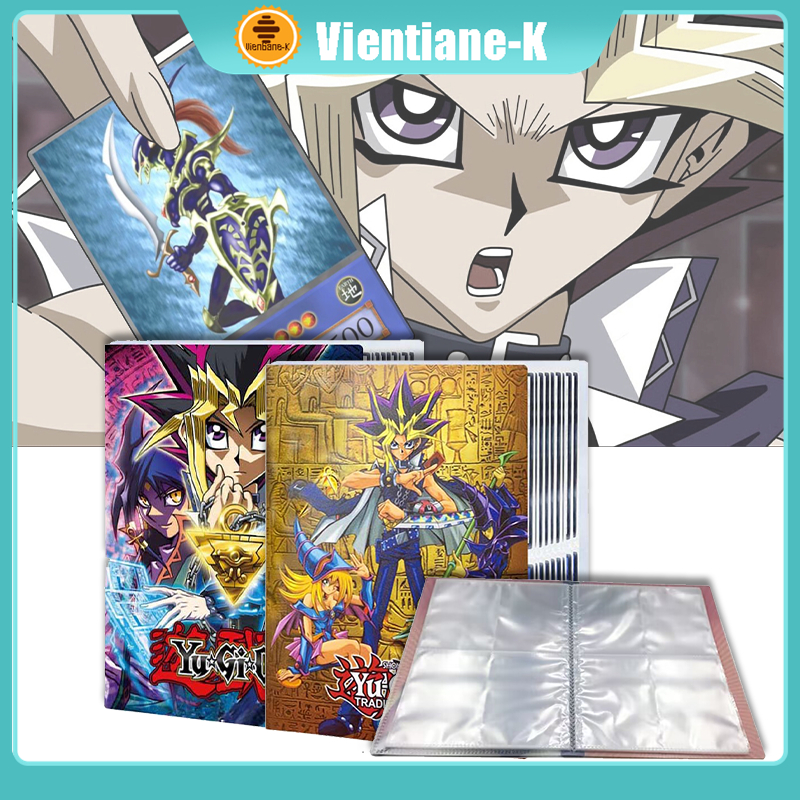 Jual 4 Pocket 160 Card Yugioh Album Book Anime Map Game Yugioh Cards  Collection Holder Binder Folder Top Toys | Shopee Indonesia