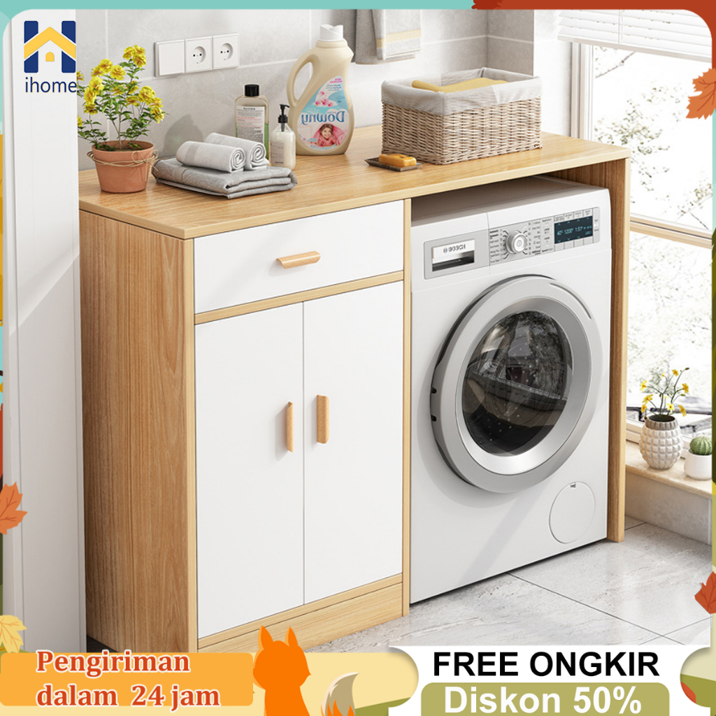 Jual IH Rak Laundry Rak Mesin Cuci Rak Penyimpanan Serbaguna Rak Mesin ...