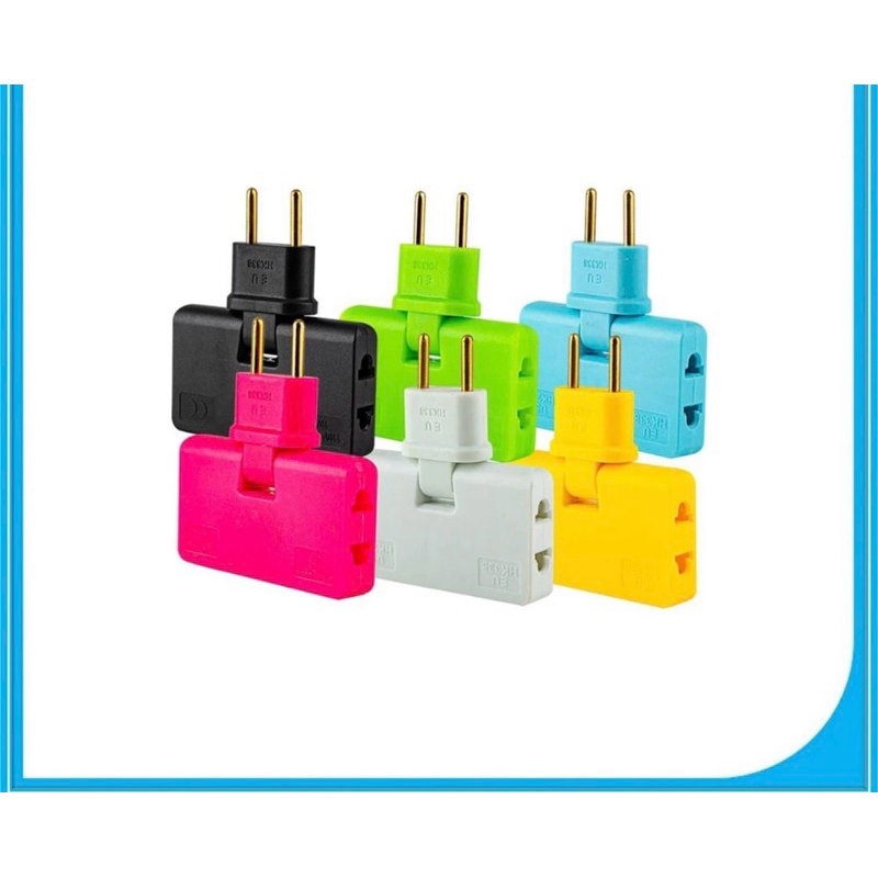 Jual Power Socket 3in1 Plug In Stop Kontak Colokan Steker Lipat Folding ...