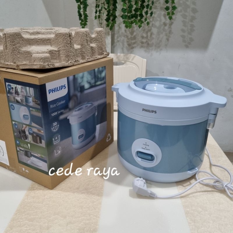 Jual magic com / rice cooker philips 1000 series HD-3003 400watt isi 1. ...
