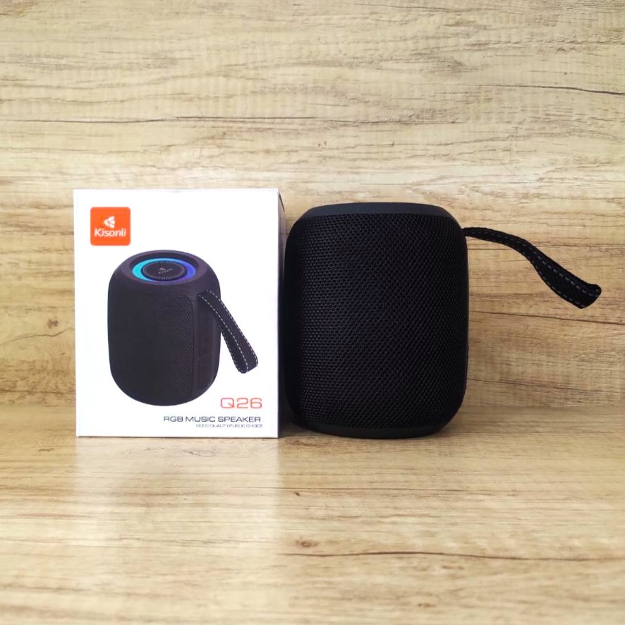 Jual Speaker Bluetooth RGB Kisonli Q26 | Shopee Indonesia