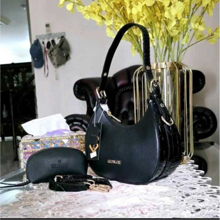 Jual tas gunje original sabit kombinasi croco | Shopee Indonesia