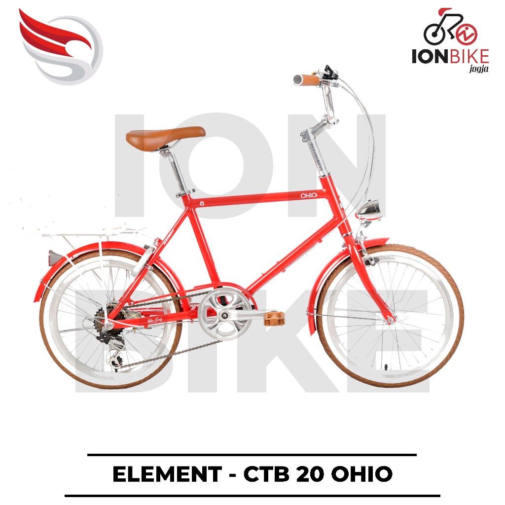 Jual Sepeda Urban 20 City Bike Mini Element Ohio Model Klasik - Main Image