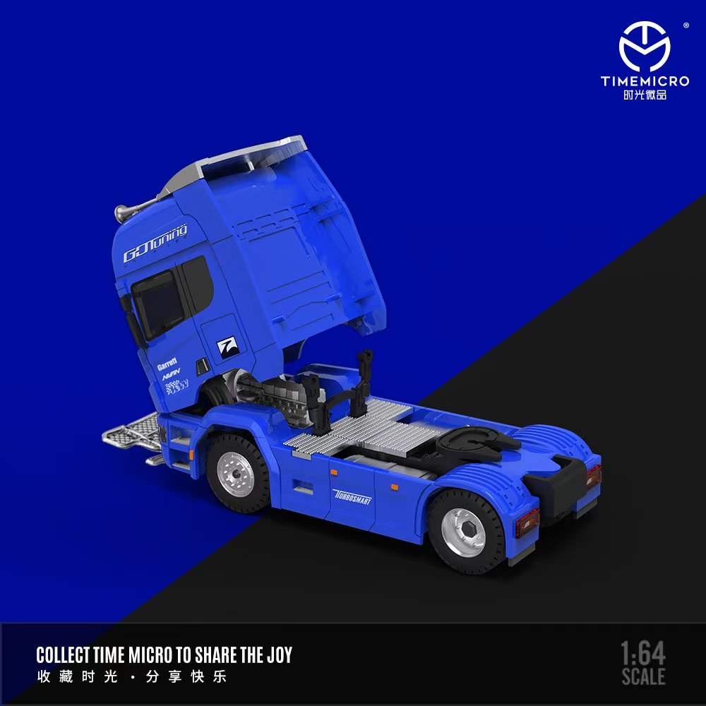 Jual Time Micro 1:64 Scania S730 V8 Container Truck Spoon Sports