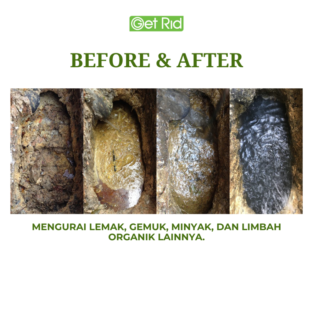 Jual Bio Enzyme Eat The Grease Bubuk Pengurai Lemak, Minyak, Lumpur dan ...