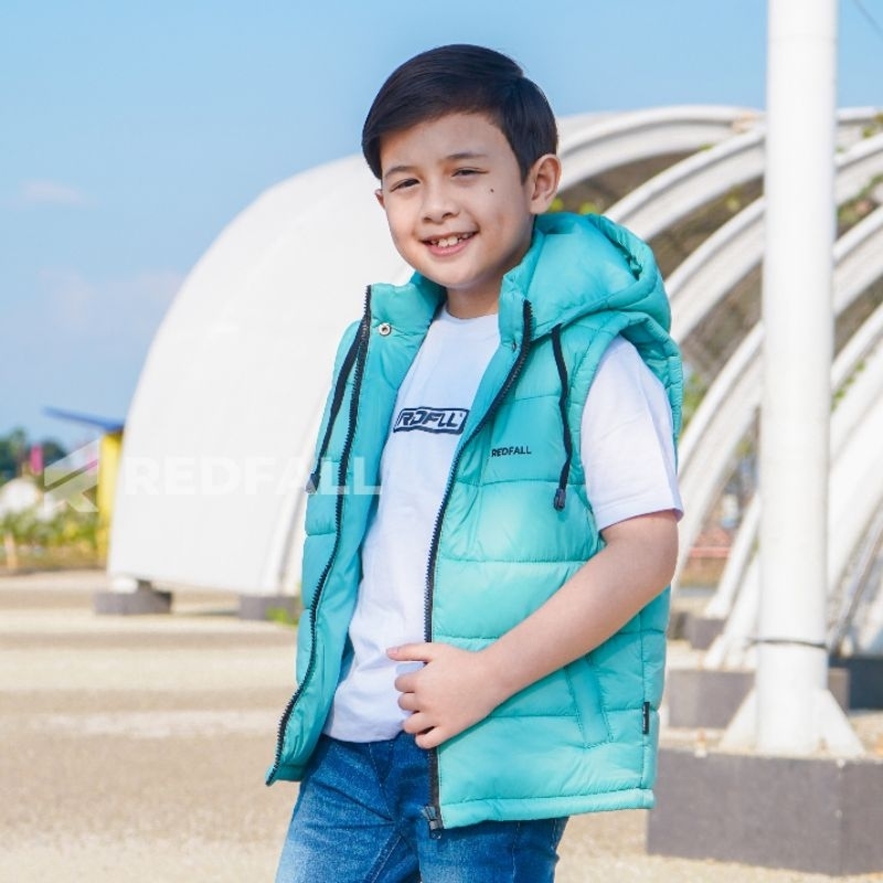 Jual Vest Anak Rompi Puffer Premium Tebal Bolak Balik Usia 3-12 Tahun ...
