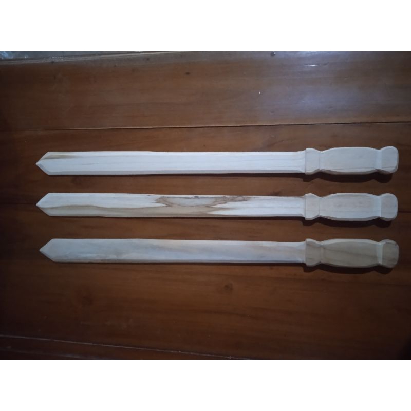Jual PEDANG PANJANG POLOS-PEDANG KAYU_ PERISAI PEDANG_PRISAI KAYU ...