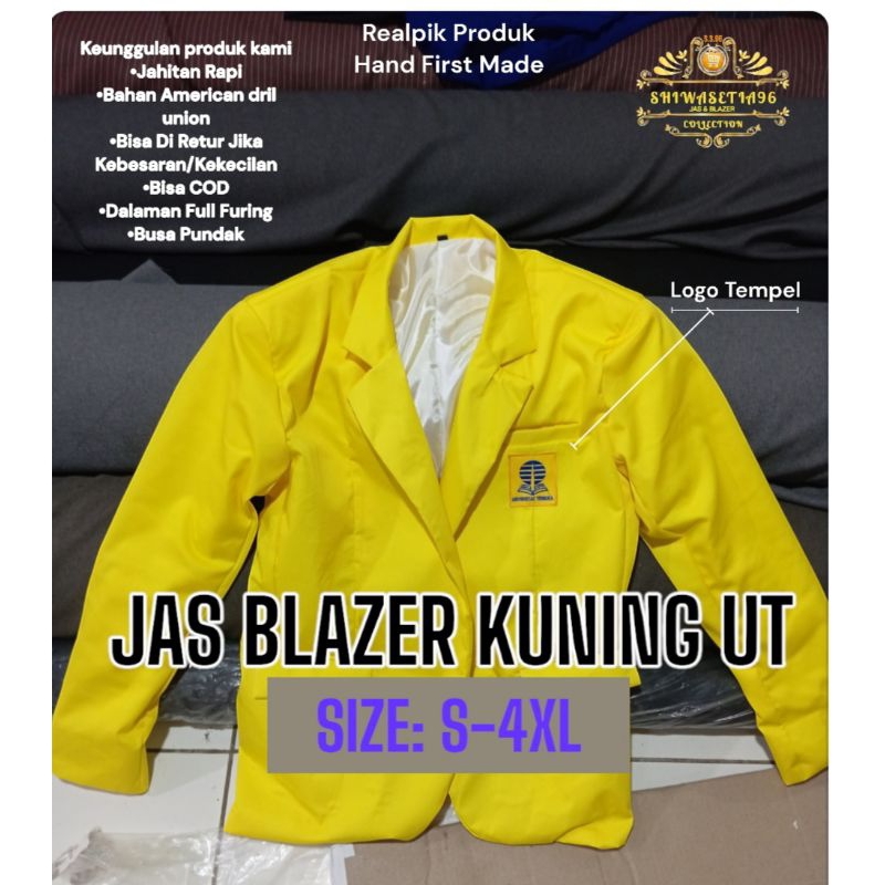 Jual Almamater Jas Blazer Universitas Terbuka (UT) / Jas Mahasiswa UT ...