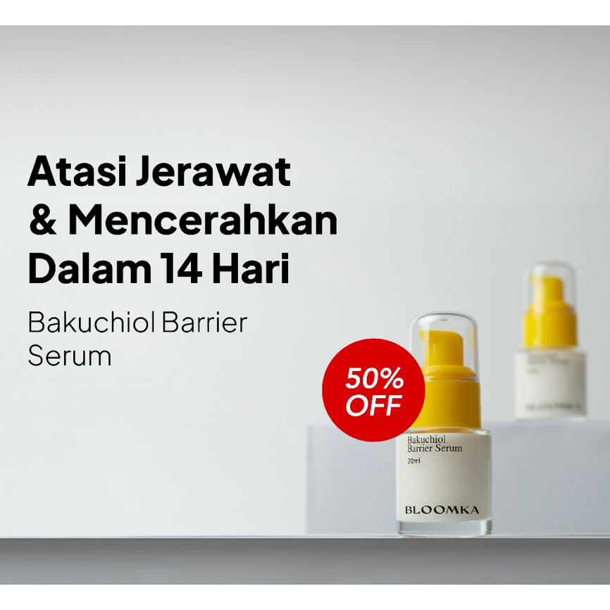 Jual Bloomka Bakuchiol Barrier Serum (Anti Aging, Anti Acne, Skin ...