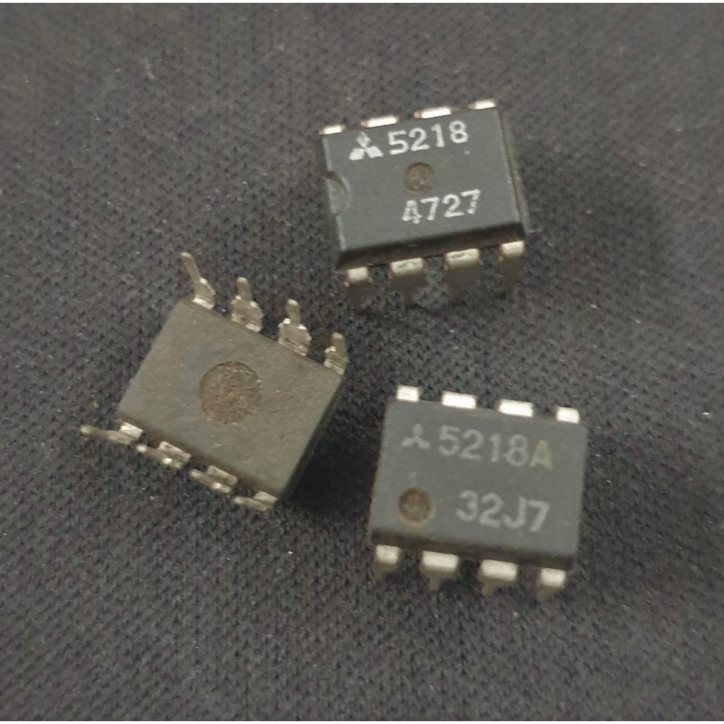 Jual IC M5218 M5218A 5218 Dual Low Noise Op. Amp Original Mitsubishi ...