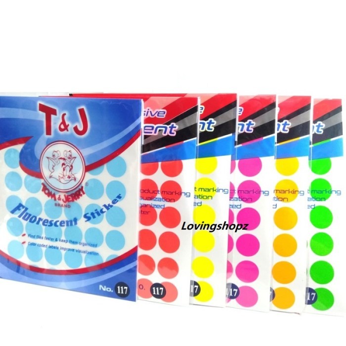 Jual Label Tom & Jerry No.117 Warna | Shopee Indonesia