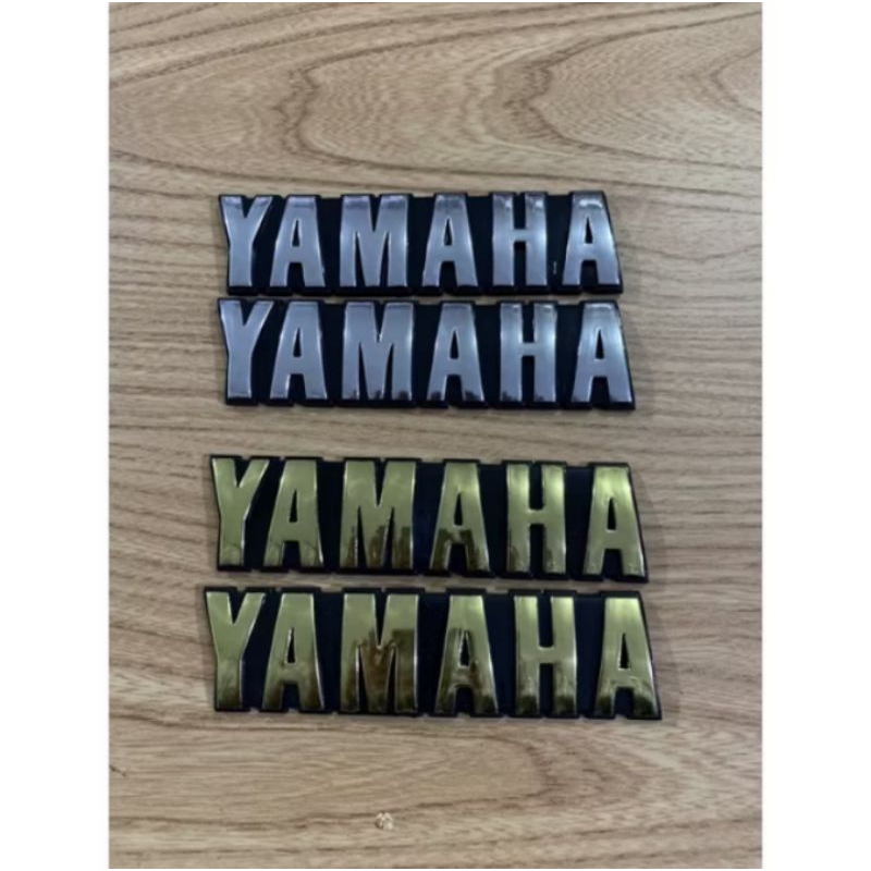 Jual EMBLEM LOGO YAMAHA RK SPESIAL RK KING LOGO TULISAN YAMAHA CROM ...
