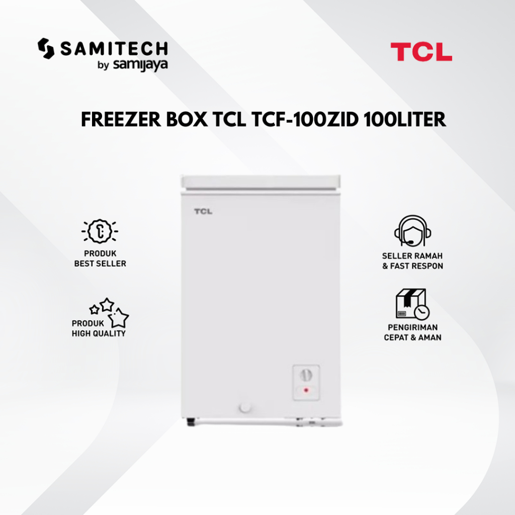 Jual FREEZER BOX TCL TCF-100ZID TCF 100 ZID 100LITER | Shopee Indonesia