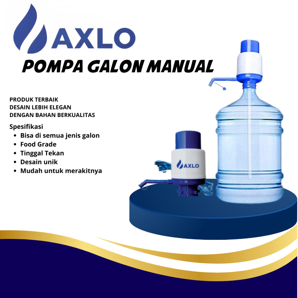 Jual POMPA GALON MANUAL Axlo Non Elektrik Drinking Water Pump Dispenser ...