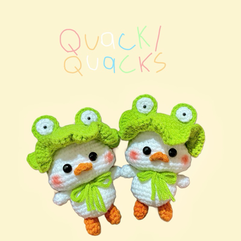 Jual DUCK AMIGURUMI / DUCK CROCHET DOLL / BONEKA BEBEK RAJUT | Shopee ...