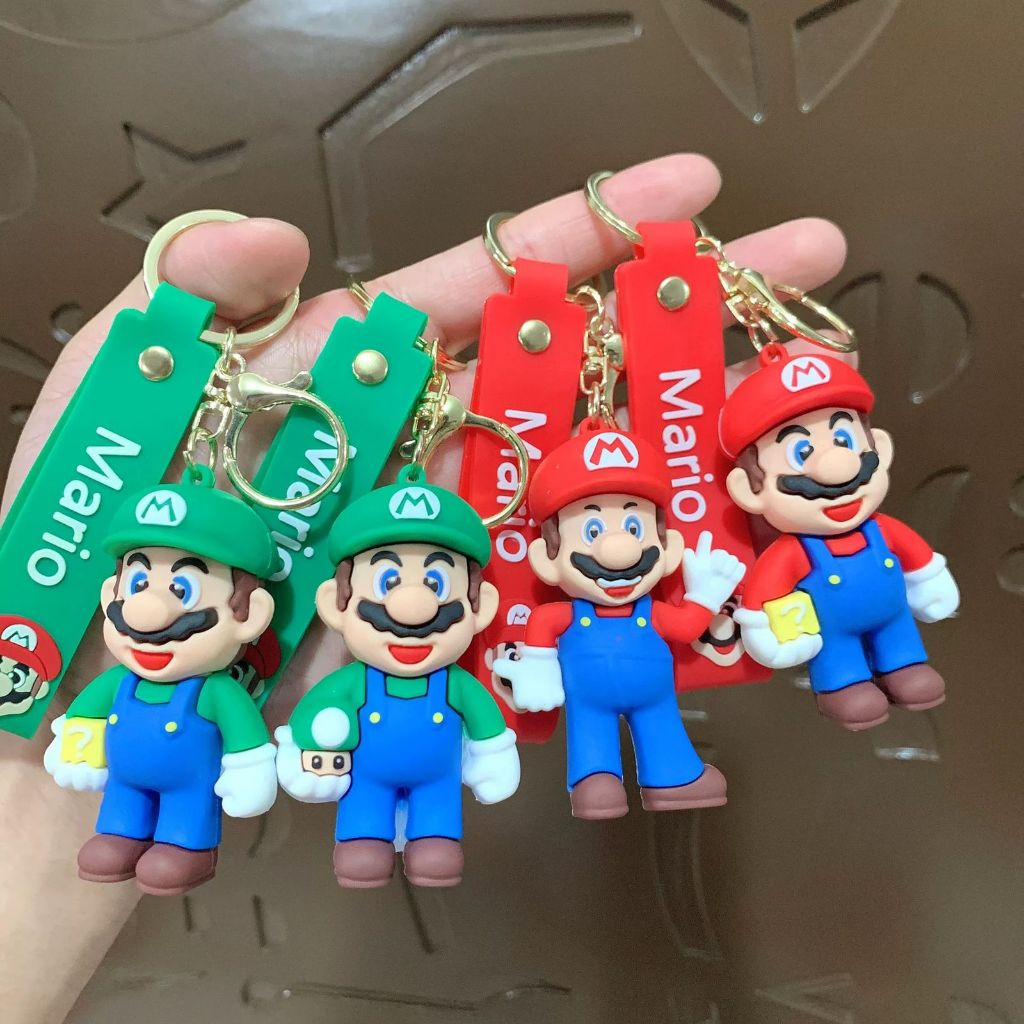 Jual VS - KY08 Mario - Premium Gantungan Kunci Kartun MarioBros Lucu ...