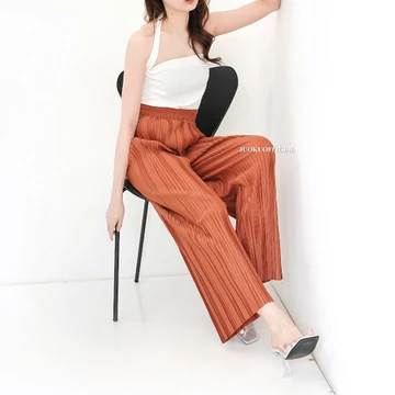 Celana Kulot Plisket BB Kulot BB Plisket BB Pleated Culotte Pants Pleated Pants